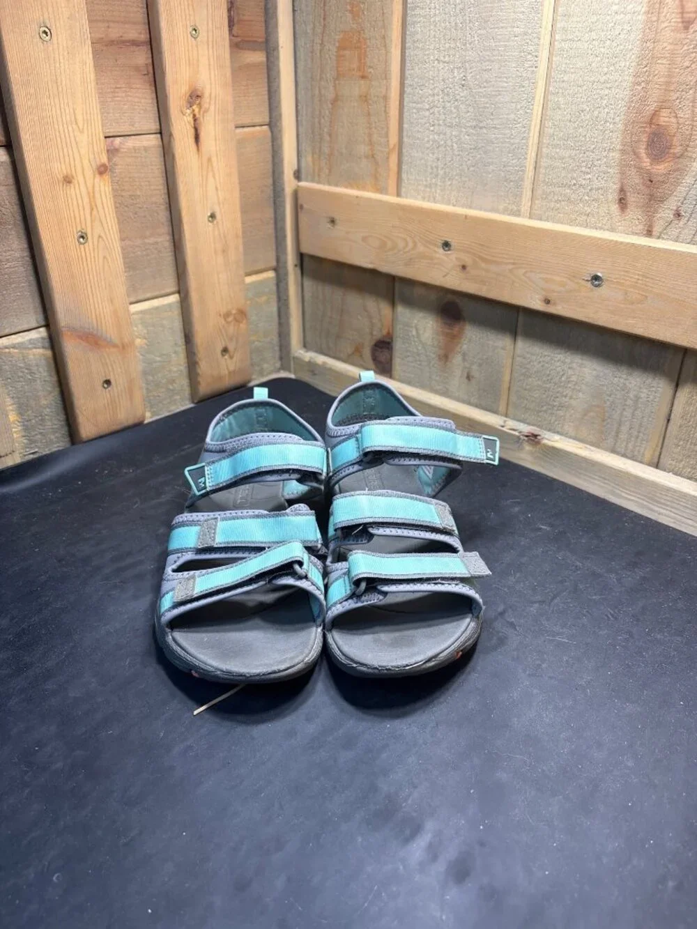 Merrell M-Hydro Creek Unisex Kids Sandals MK162555 Youth Size US 4M Grey Blue
